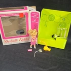 Mattel Skediddle Kiddles 6in Fashion Doll Blonde Curly Hair Blue Eyes Box