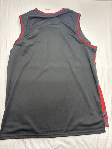 New Zealand Basketball Jersey Men’s 3XL Size Red Black - Picture 8 of 9