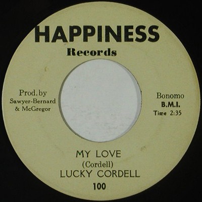 Lucky Cordell - My Love / You Made A Man Of Me, 7'', (Vinyl)