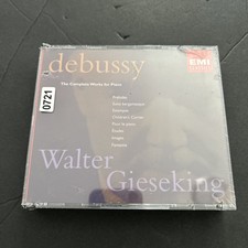 Debussy The Complete Works for Piano Audio CD 1995 4 Discs Warner Classics EMI
