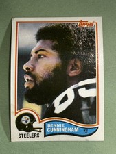 Bennie Cunningham 1982 Topps Pittsburgh Steelers #207 GG170