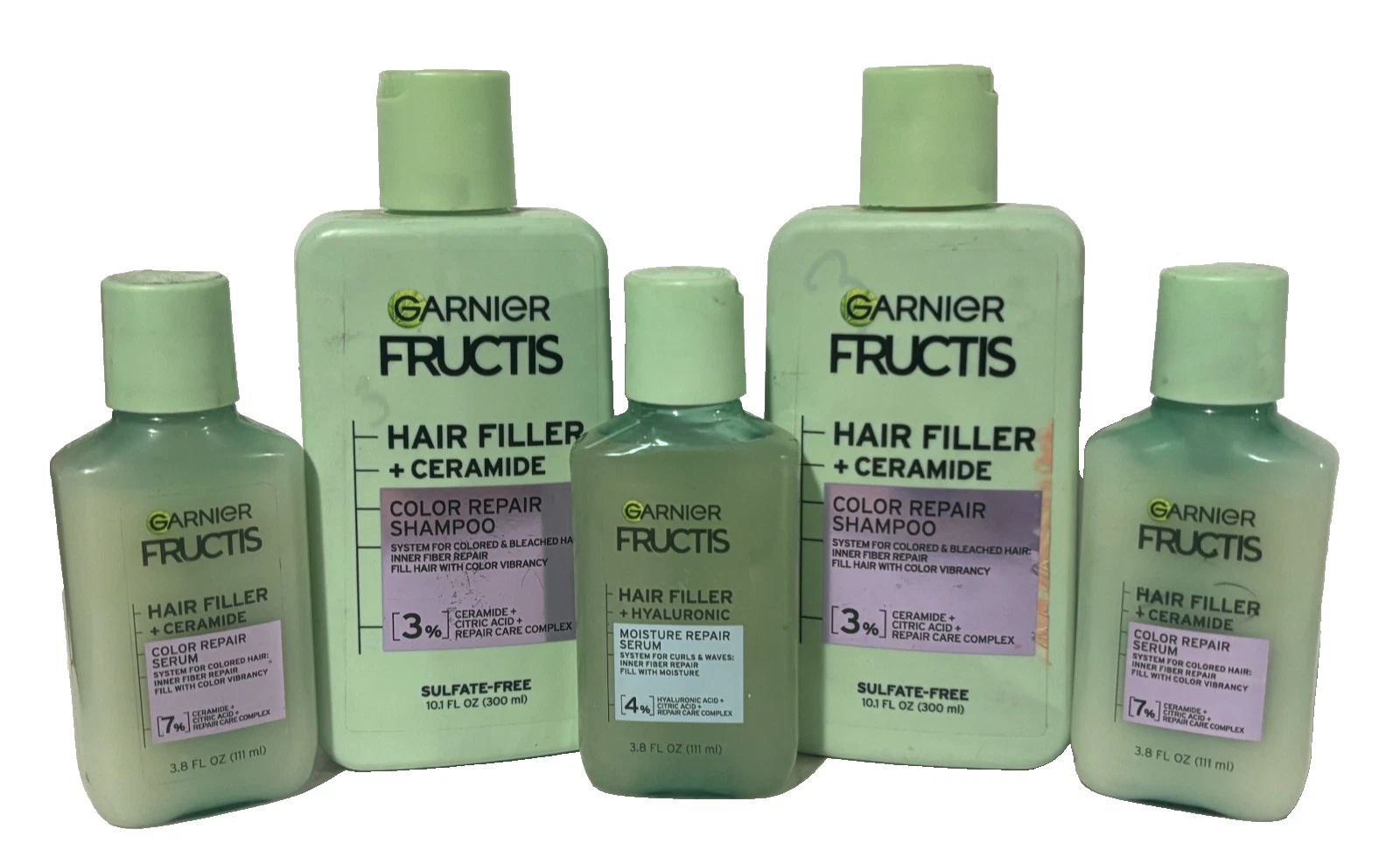 5x Garnier Fructis Hair Filler 2x Color Repair Shampoo + 3x Serum (pics)