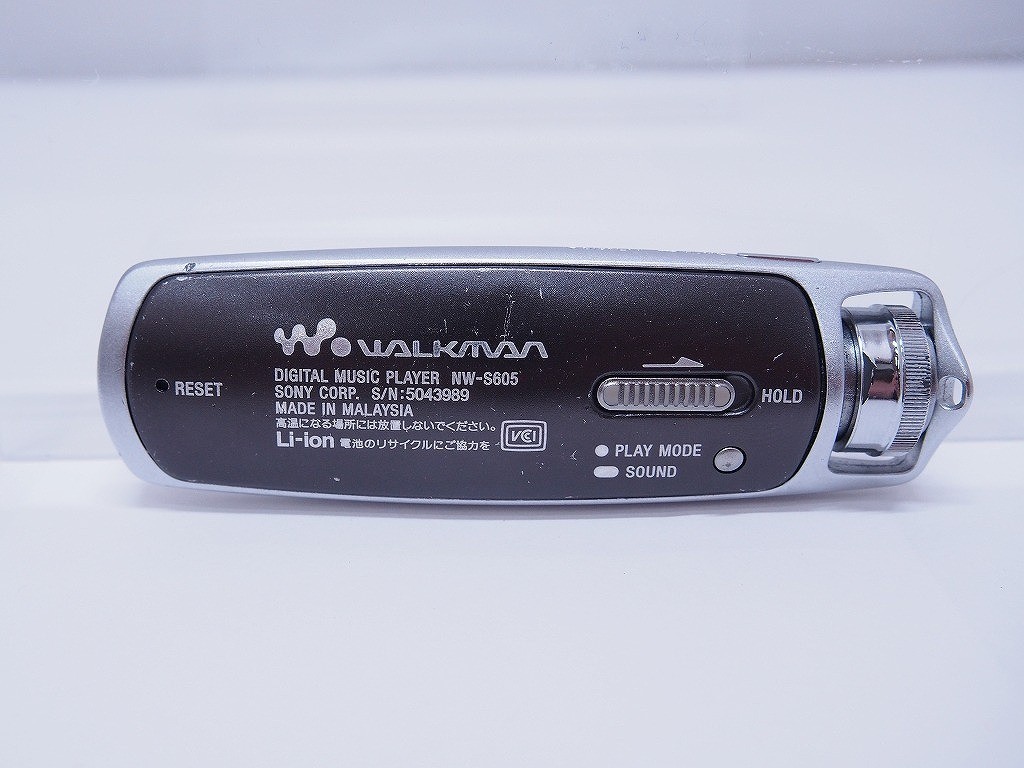NW-S605 2GB pink MP3 Player by Sony Walkman Japan Model JUNK for