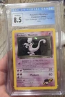 Rocket's Mewtwo Holo Gym Challenge 14/132 CGC 8.5 SWIRL
