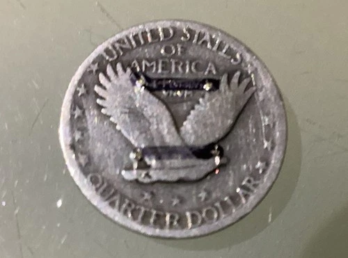 United States US 25 Cents Quarter Standing Liberty 1928 Silver Circulated