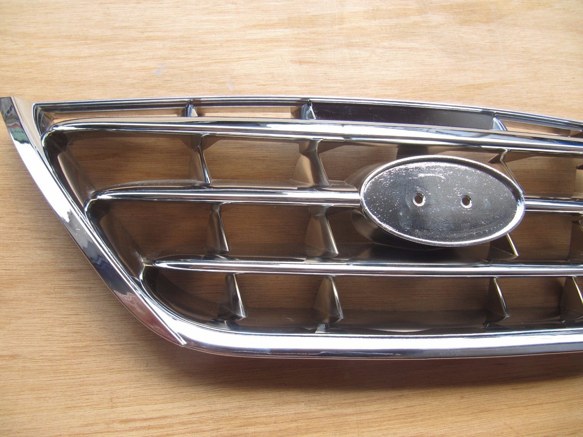 New Fits 2000-2006 GMC Yukon Front Grille Chrome shell Black insert GM1200430
