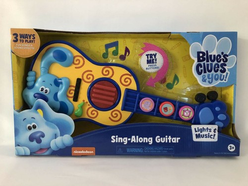 BLUES CLUES And You TAKE ALONG FRIENDS SET & SING ALONG GUITAR **NEW** Lot of 2 - Picture 6 of 9