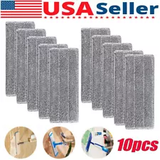 10xMop Pads Replacement Microfiber Washable Spray Mop Household Clean Cleaning