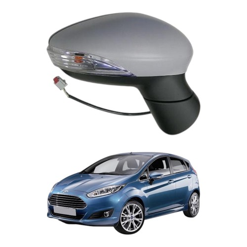 Specchio Retrovisore Destro FORD Fiesta 2013-2017 Elettrico Termico Compatibile - Picture 1 of 4