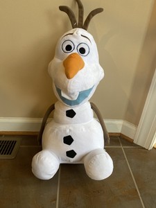 large stuffed snowman