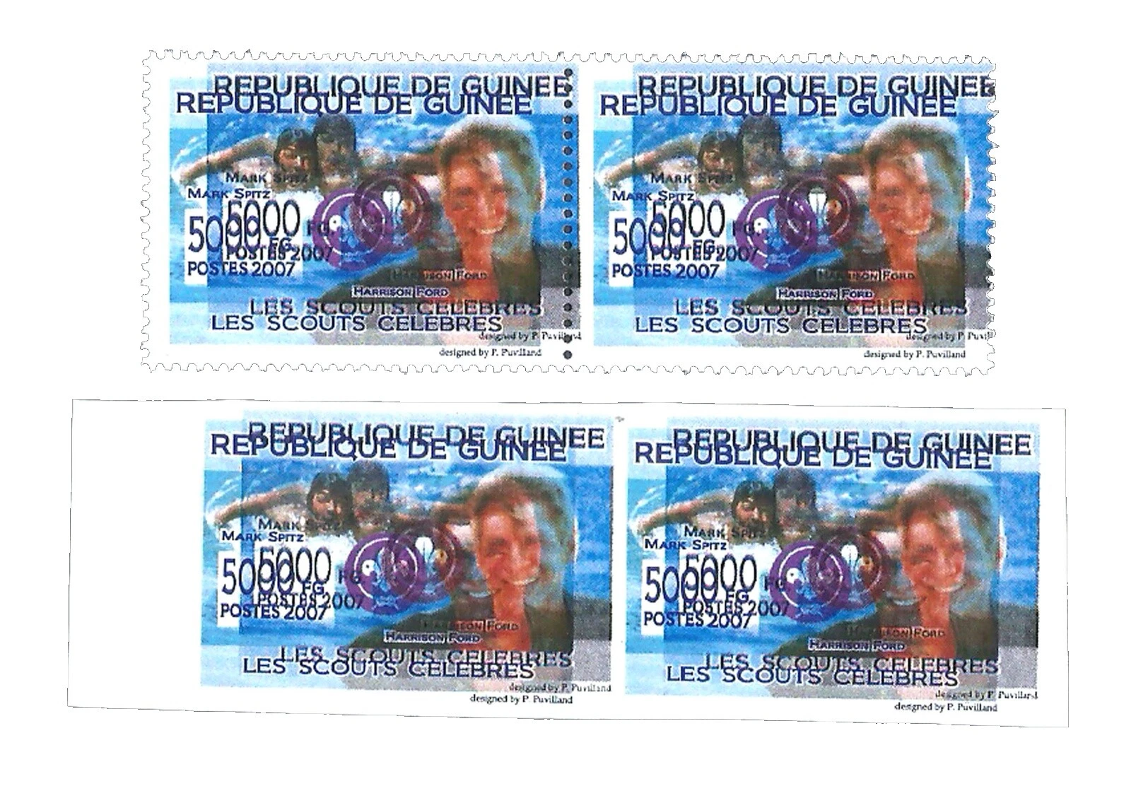 Mint Never Hinged/MNH Superb Boy Scouts Postal Stamps