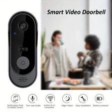 Wireless Smart Security WiFi Doorbell Intercom Video Camera Door Ring Bell Chime