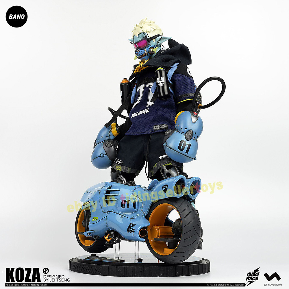 J.T STUDIO GAKI RACE #1 KOZA JT 1/6 Figure Collection Model BLUE