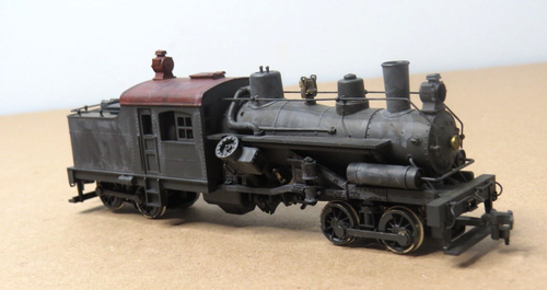 Rivarossi HO Die-Cast WEATHERED Lumber Heisler Steam Engine Locomotive L-835