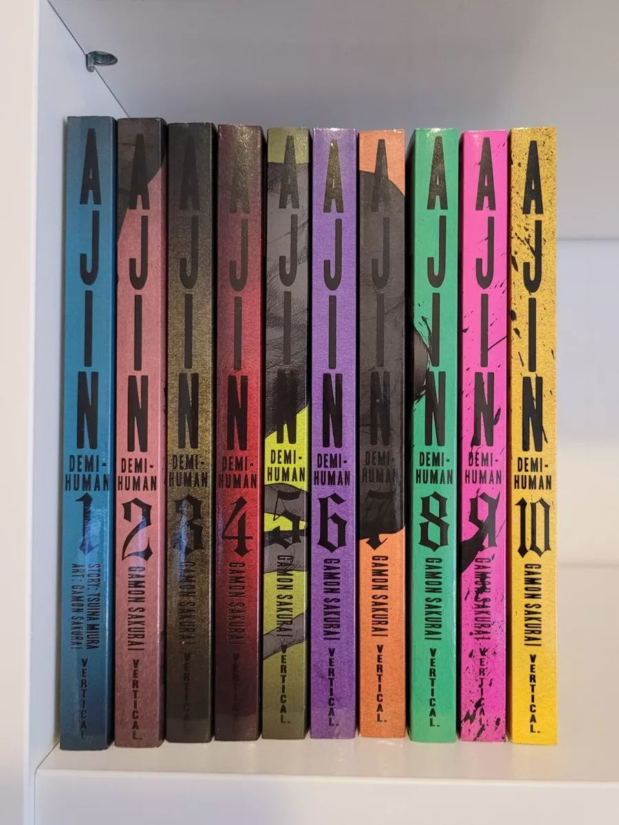 Ajin Demi-Human Manga Volumes 1-10