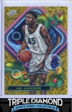 2023-24 Topps Cosmic Chrome GG Jackson Rookie Gold Interstellar #22/50 D279