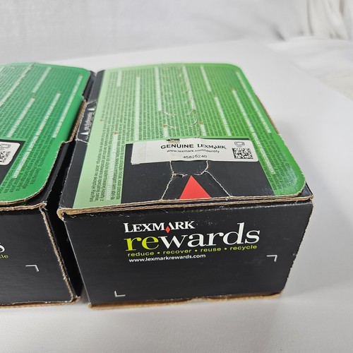 Genuine Lexmark C544X1MG C546U1KG C544X4YG Set of 3 Sealed OEM - Picture 5 of 5