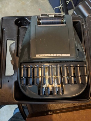 Stenographs - Reporter Shorthand Machine