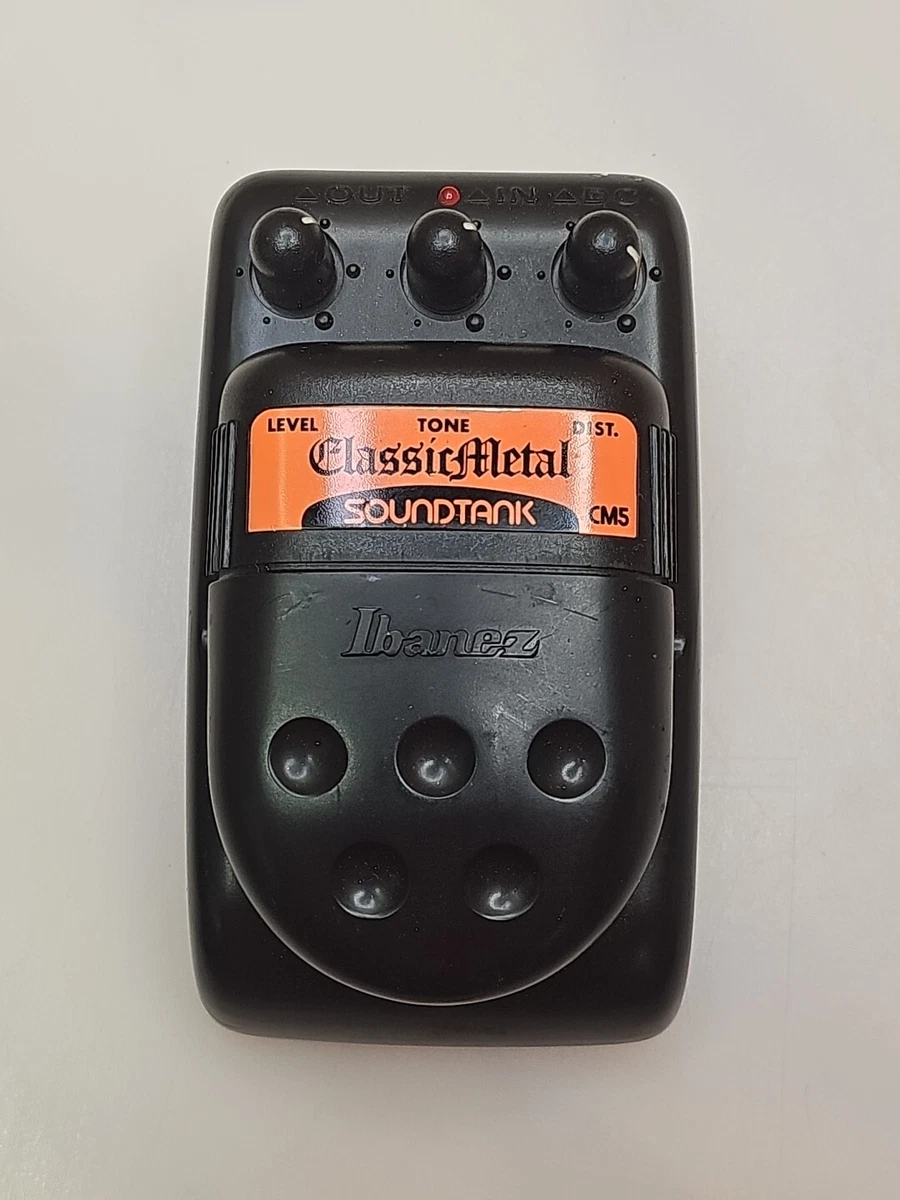 Ibanez CM5 Soundtank Classic Metal Distortion Rare Vintage Guitar