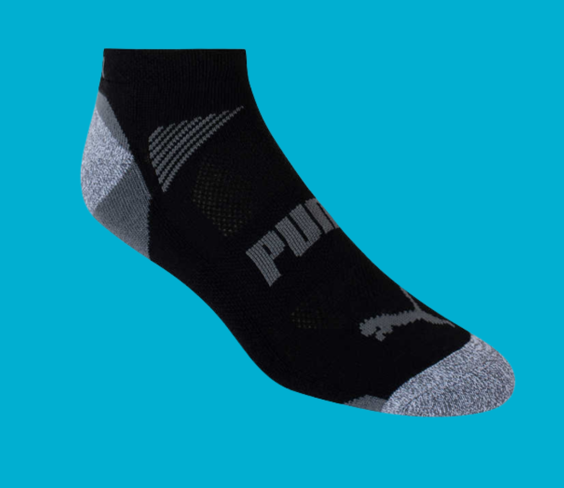 Puma Men's No Show Low Cut Socks, 10 Pair White Or Black Select Size eBay