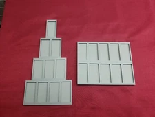 25x50mm Square To 30x60mm Square Base Conversion Movement Trays - Wargaming