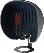 2024 Professional 360° Microphone Isolation Shield for Superior Sound Insulation