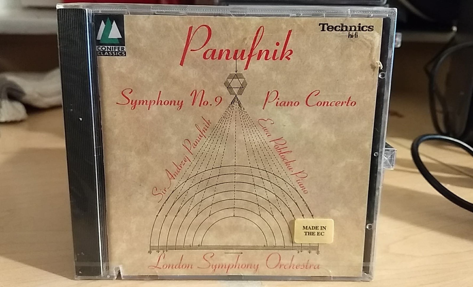 Анджей Пануфник: Симфония № 9 (симфония Сперанцы) НОВАЯ/ЗАПЕЧАТАННАЯ/РЕДКАЯ!!!