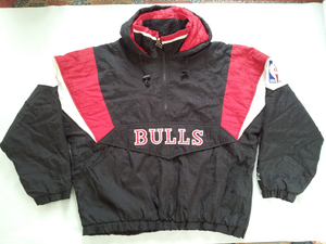 bulls pullover jacket