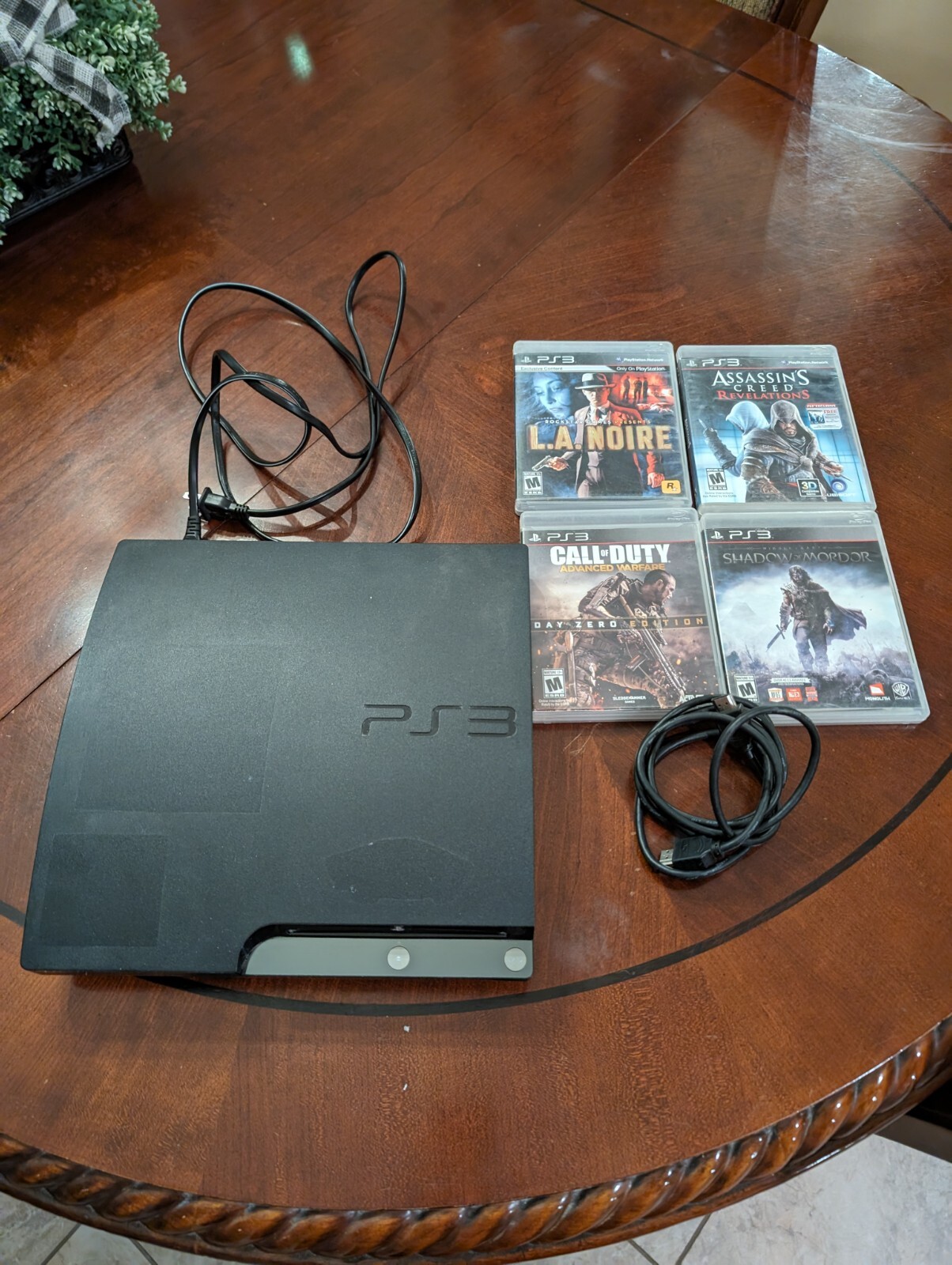 Sony PlayStation 3 PS3 Slim Console CECH2001A 120GB Complete TESTED