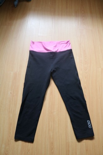 Legging Crop Lorna Jane Noir - Taille S, Capri, Matière Mesh, Pour Sport