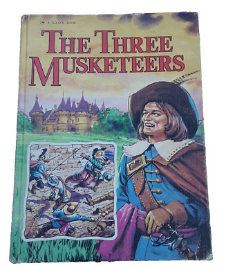 The Three Musketeers retold Jane Carruth Illus John Worsley Golden