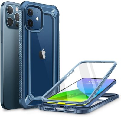 For 2020 iPhone 12 Mini 12 12 Pro 12 Pro Max, SUPCASE EXOPro Screen Case Cover
