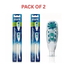 Oral B CrossAction Power Electric 4 Toothbrush Replacement Heads Soft