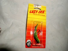VINTAGE LAZY IKE KL-2- 2½" Medium Runner,Chart.Tiger-OB, Rare Walleye Color NOS