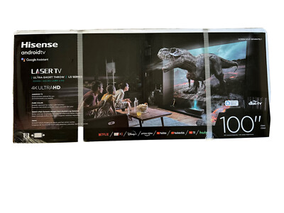 Hisense 100L5F 100'' 4K UHD Android Smart Laser TV w HDR (No Screen) New