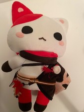 Genshin Impact Kazuha Kaedehara handmade cat plush toy doll