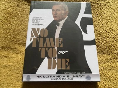 007 SIN TIEMPO PARA MORIR (NO TIME TO DIE) Libro Digibook 4K-UHD Italia Nuevo! - Imagen 1 de 2