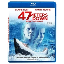 47 Meters Down (Claire Holt) - Blu-Ray - Brand New VVS Films BILINGUAL