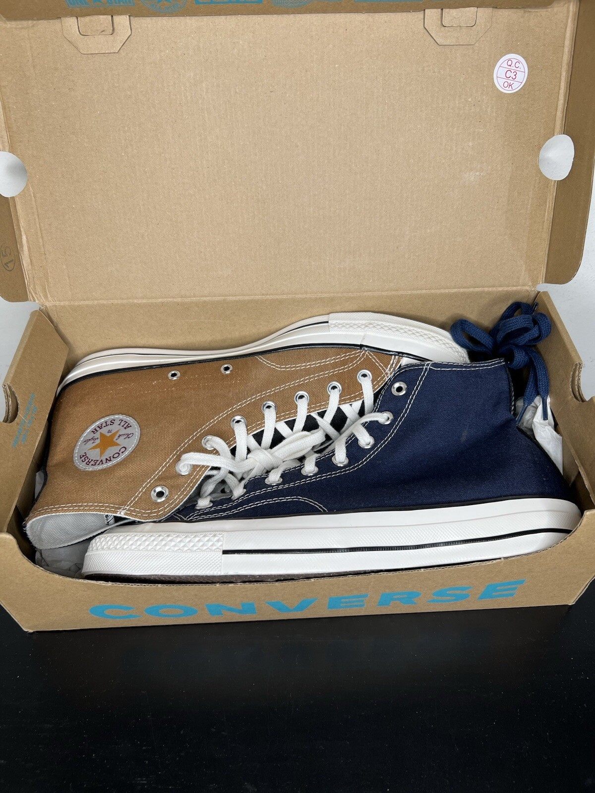 DS Converse x Carhartt WIP Men’s Sz 11 Women’s 13 Chuck 70 Hi Renew Detroit Rare image 10