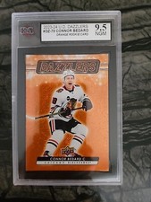 2023-24 Upper Deck Series 2 Hockey Orange Dazzlers Connor Bedard DZ-79...