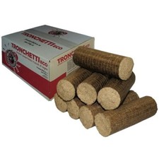 TRONCHETTI ACCENDIFUOCO BRICCHETTI PER STUFE FORNI E CAMINI CF.8 PZ. KG.10 CIRCA