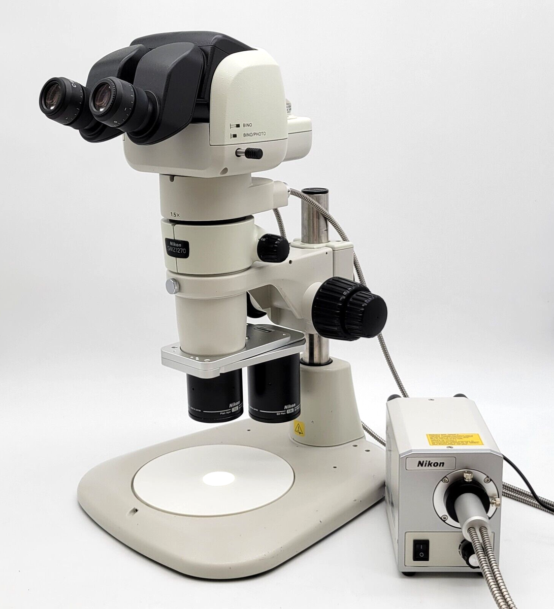 Nikon COOLPIXS35002台 Nikon Stereo Microscope SMZ1270 with Dual Nosepiece and Tilting