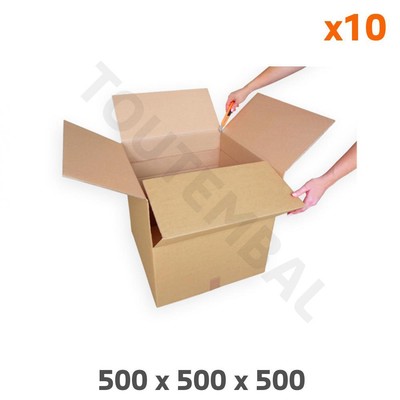 Cartons renforcés : Vente de cartons renforcés en double cannelure