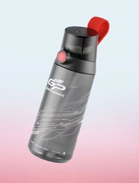 Coffret GP Explorer Par Squeezie – Bouteille Isotherme Air Up – Édition Limitée – 600 Ml