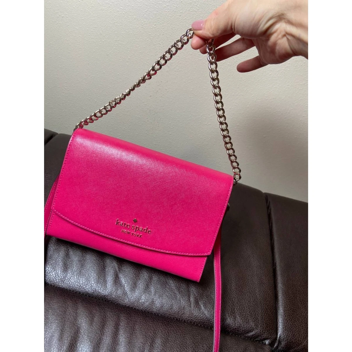 hot pink kate spade crossbody