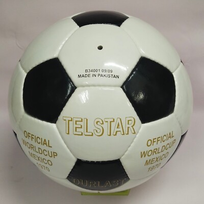 Adidas Telstar Durlast 1970 FIFA World Cup Football Size 5 Vintage Soccer Ball