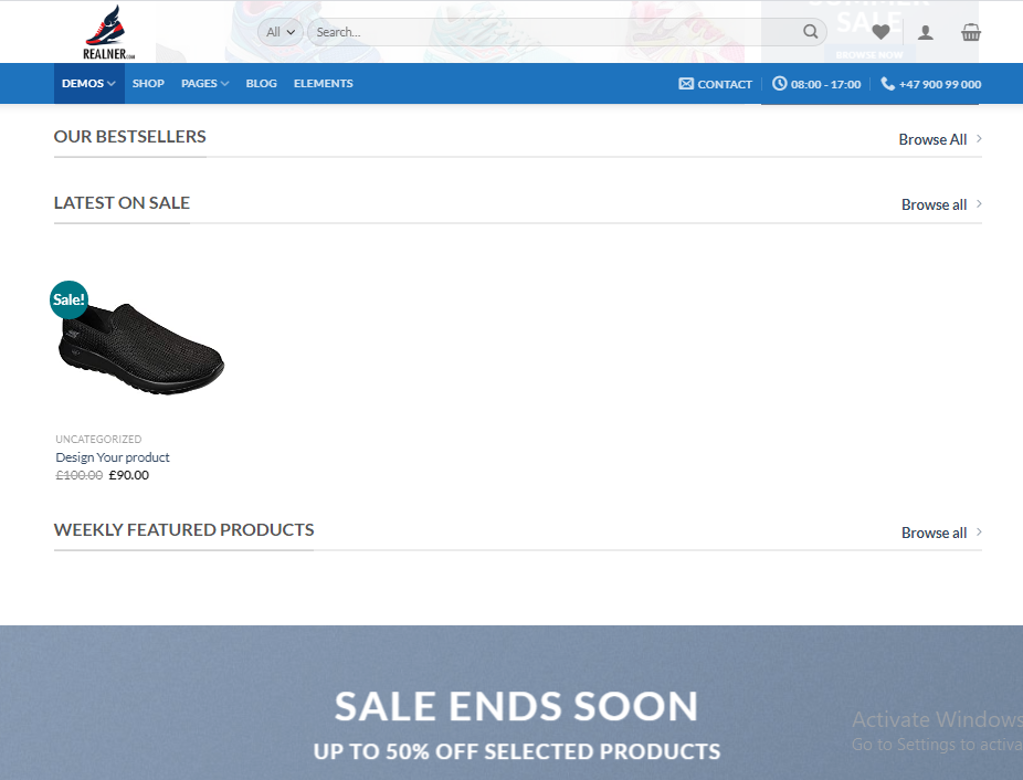 Make Money Shoe Store Profitable Drop Shipping site Free Hosting