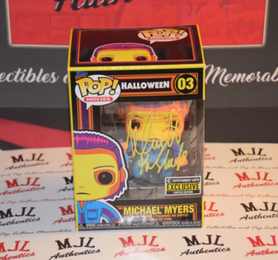 NICK CASTLE SIGNED/AUTOGRAPHED HALLOWEEN MICHAEL MYERS 03 FUNKO POP W/ BAS COA B
