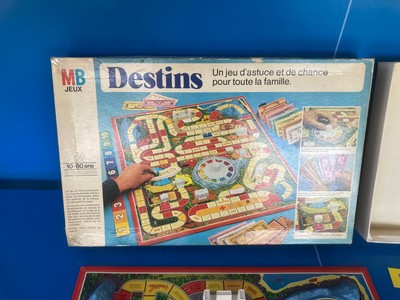 Jeu De Société Destins MB 1997 - Version Complète Occasion Pour 2 à 6 Joueurs