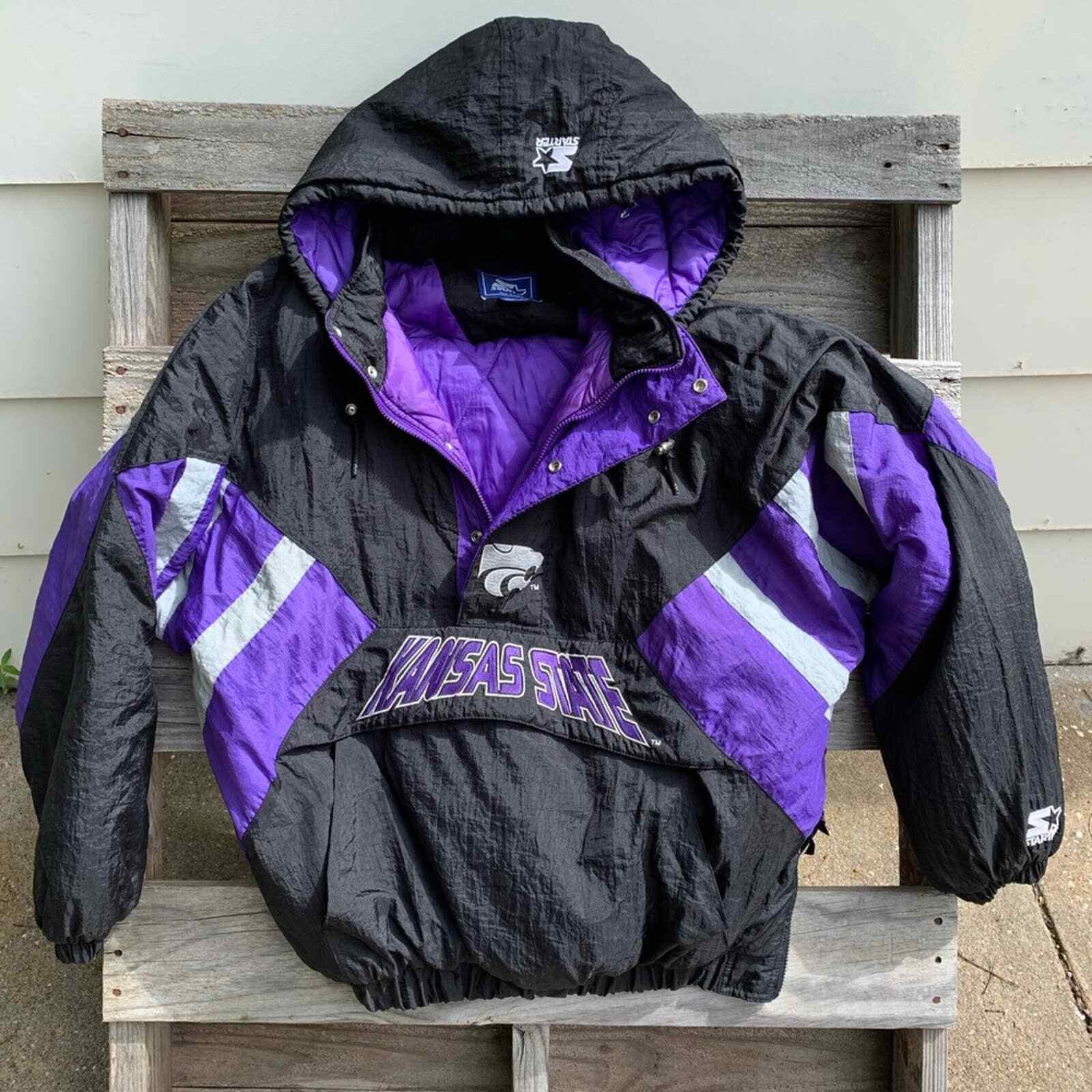 Kansas State pullover jacket | eBay